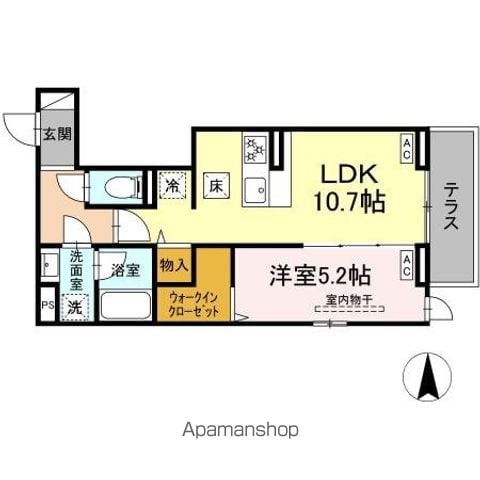 DーABANICOの間取り写真