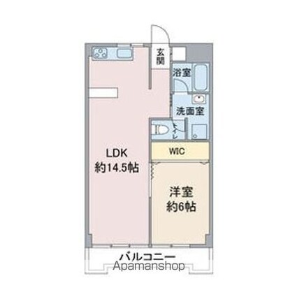 アメニティー大善[1LDK/47.33m2]の間取図