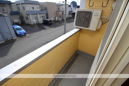 サンコーポムＢ棟[3DK/51.84m2]のバルコニー