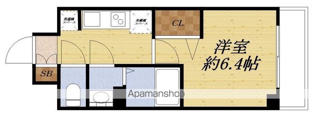 プレサンス淡路駅前の間取り写真