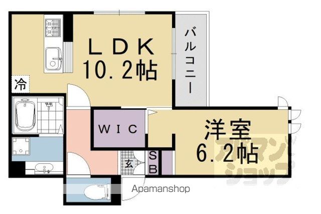パレHSPIIの間取り写真