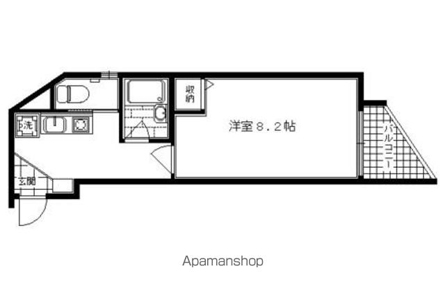リバーパレス白川の間取り写真