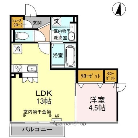 アンビエンテの間取り写真