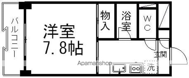 ロイヤルヒルズ台原IIIの間取り写真