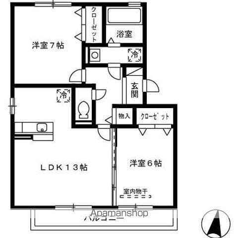 エスペラールの間取り写真