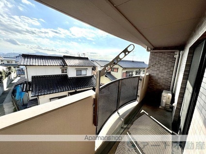 ボヌールレジデンス　Ｂ棟[3LDK/75.58m2]のバルコニー