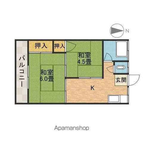 第1吉田文化の間取り写真