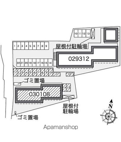 レオパレスプルンニー　Ｂ 201 ｜ 千葉県野田市上花輪1485（賃貸アパート1K・2階・28.02㎡） その15