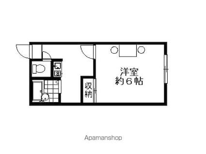 レオパレスコンフォート外海[1K/20.28m2]の間取図