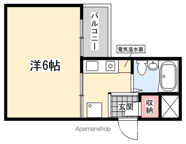 シャトーHAMADAの間取り写真