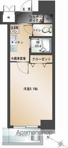 エンクレスト博多駅南の間取り写真