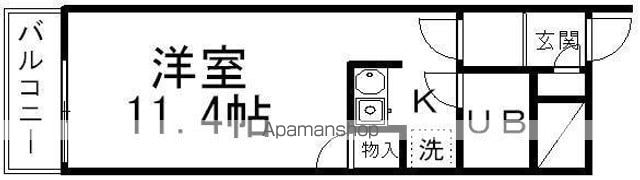 エスパシオ大町の間取り写真
