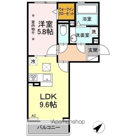 L’ESSORの間取り写真