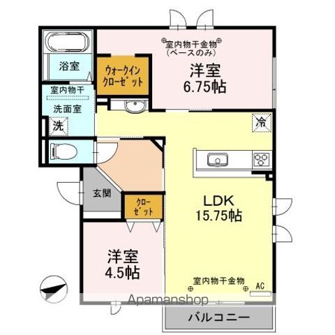 フローラの間取り写真