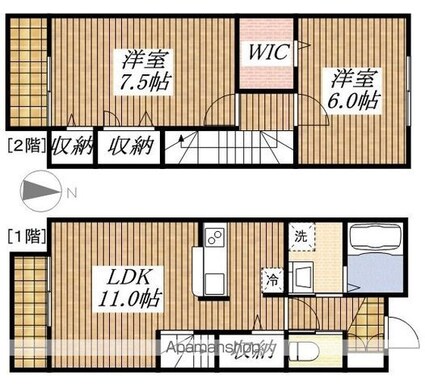 ＳＩＬＫ　ＴＥＲＲＡＣＥ[2LDK/62.93m2]の間取図