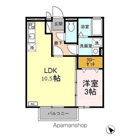 モナリエS IIの間取り写真