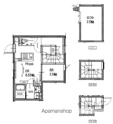 ＦＡＩＲ上井草[1DK/36.15m2]の間取図