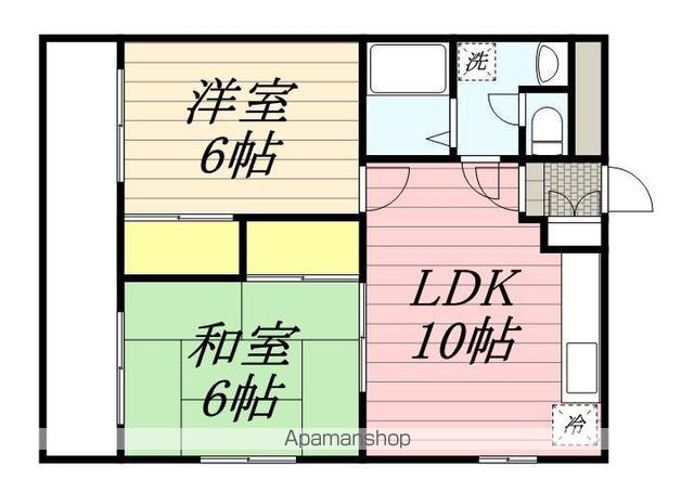 【寿コーポの間取り】