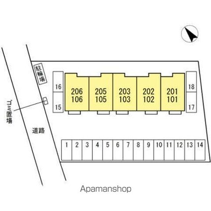 センチュリーＴＳＣ[2LDK/59.19m2]の配置図