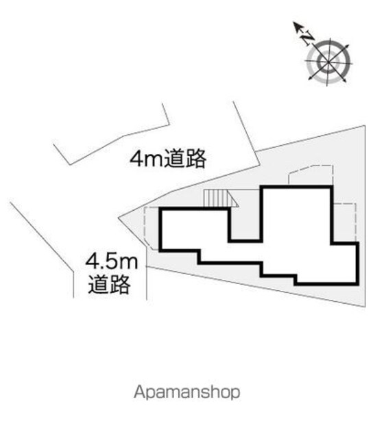 レオパレスＴＡＮＡＫＡ[1K/14.37m2]の配置図