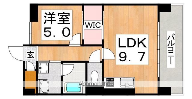 グリーンコート東小路の間取り写真