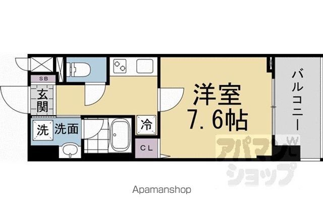 ベラジオレガシー京都西七条の間取り写真