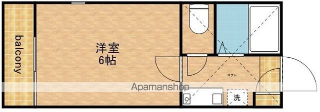 ショコラVの間取り写真