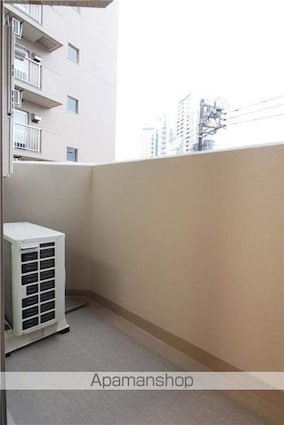 プレミアムキューブＧ北新宿[1K/25.41m2]のバルコニー