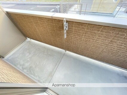 ＬＡ　ＶＩＬＬＡ五個荘Ａ棟[1LDK/46.93m2]のバルコニー