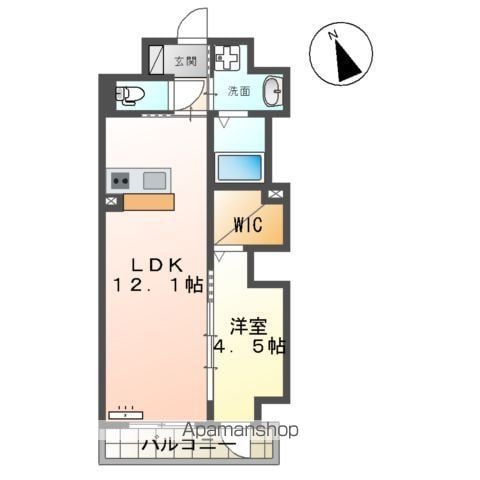 TIARA本町の間取り写真