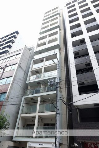 大阪市西区京町堀のマンションの外観1