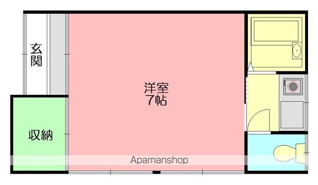 新久荘の間取り写真