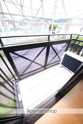 ヤングリーヴス[1K/20m2]のバルコニー