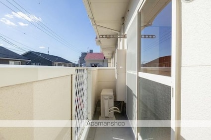 グリーンアレイ２６　Ｄ・Ｅ[3DK/50.1m2]のバルコニー