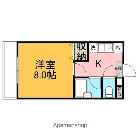 ハイムコスモスの間取り写真