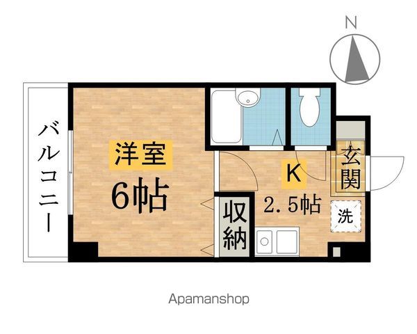 コンフォート309の間取り写真