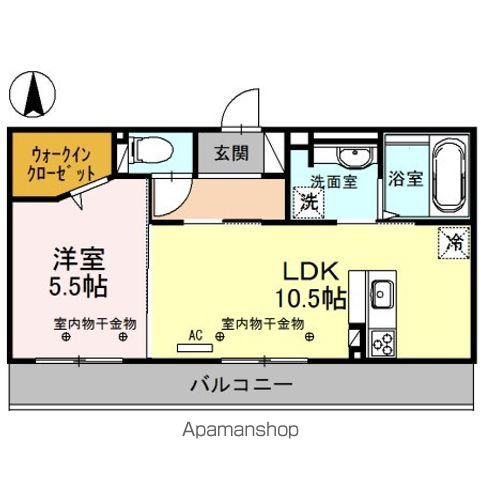 クリスタル花水木の間取り写真