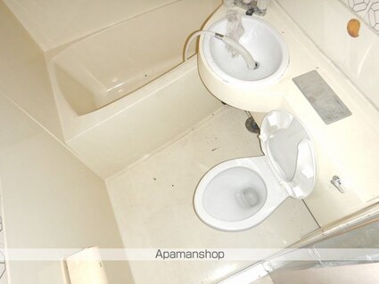 コーポ明[2K/32.3m2]のトイレ