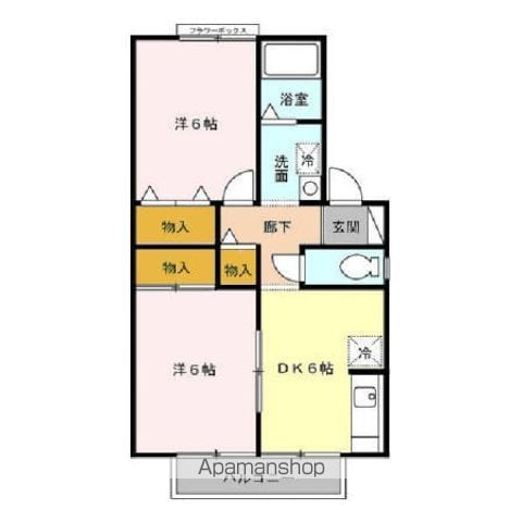 セジュール烏山 IIIIIの間取り写真