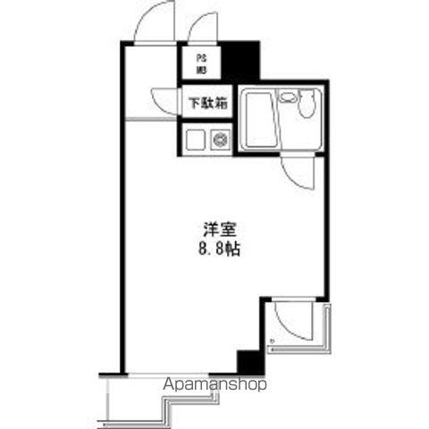 朝日三番町プラザの間取り写真
