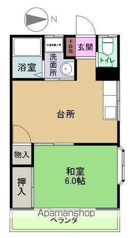 ハイツ小太郎A棟の間取り写真