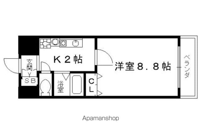 KDXレジデンス西大路の間取り写真