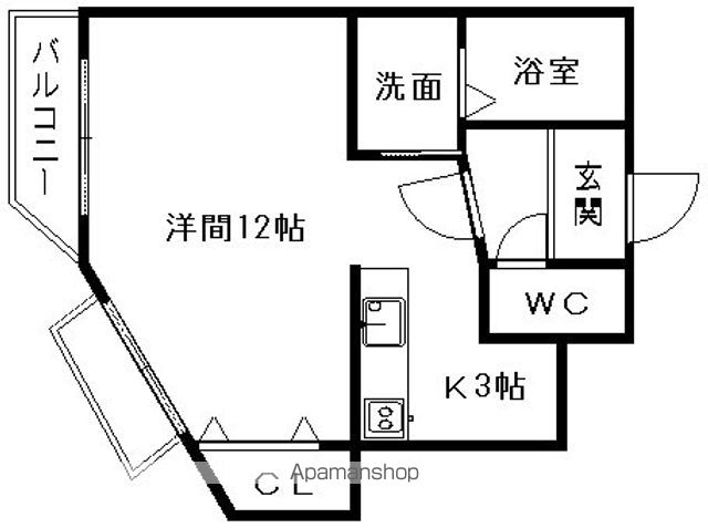 アルドールUTYの間取り写真