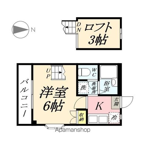 レジデンス石原の間取り写真