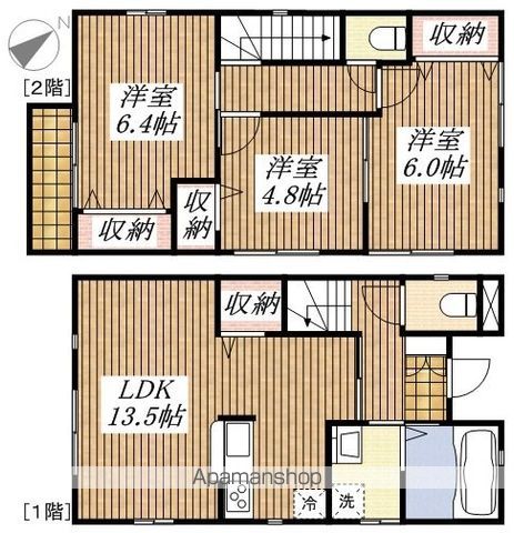 ファミールの間取り