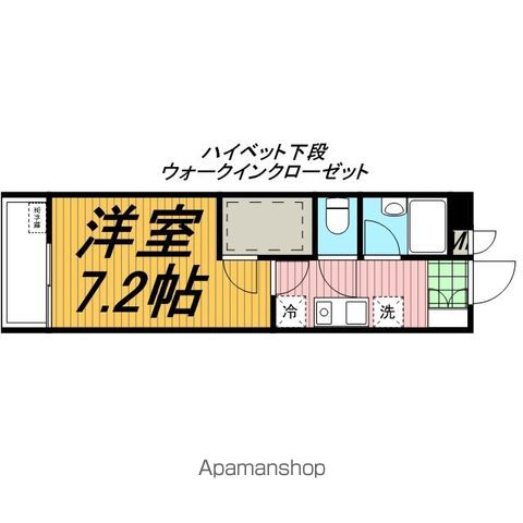 【流山市東初石のマンションの間取り】