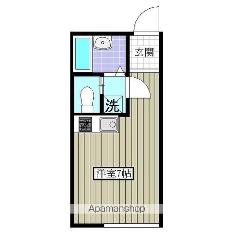サニーグレイス国立の間取り写真