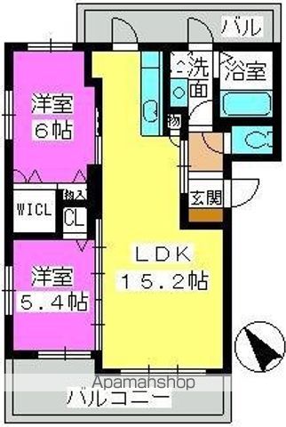 ラフィーネの間取り写真