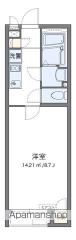 クレイノボヌール　テルマエの間取り