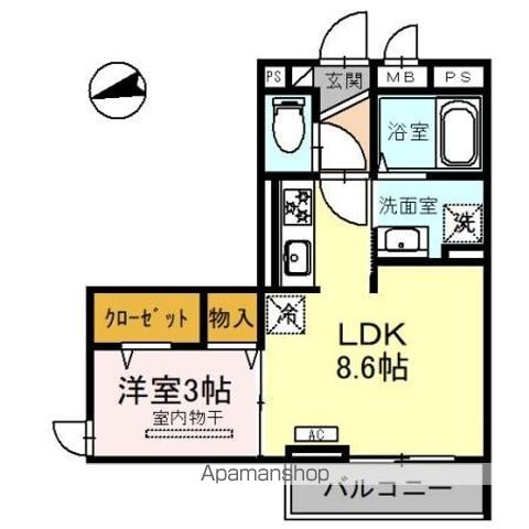 DーSERENO仙波町の間取り写真